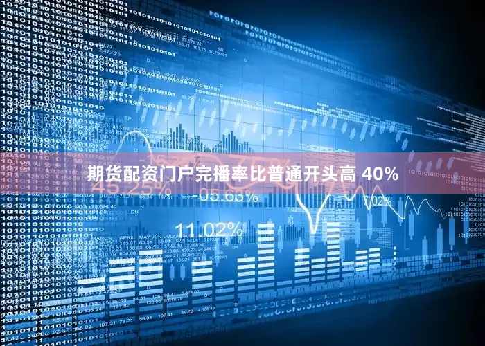期货配资门户完播率比普通开头高 40%